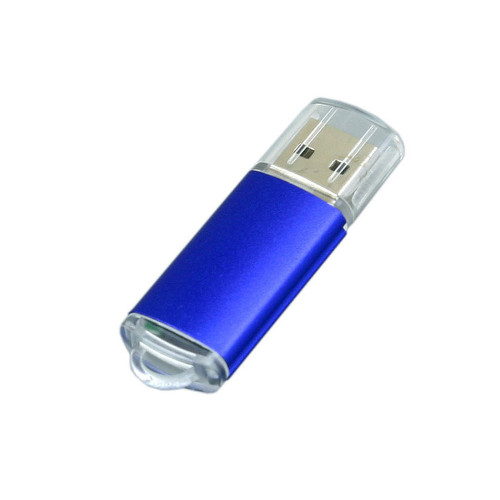 USB 2.0- флешка на 8 Гб с прозрачным колпачком