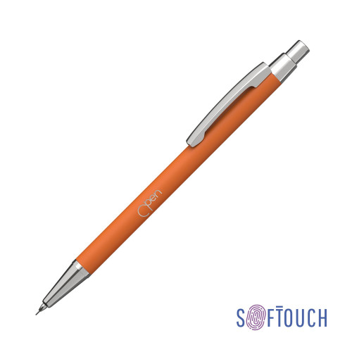 Карандаш механический "Ray", покрытие soft touch, цвет оранжевый
