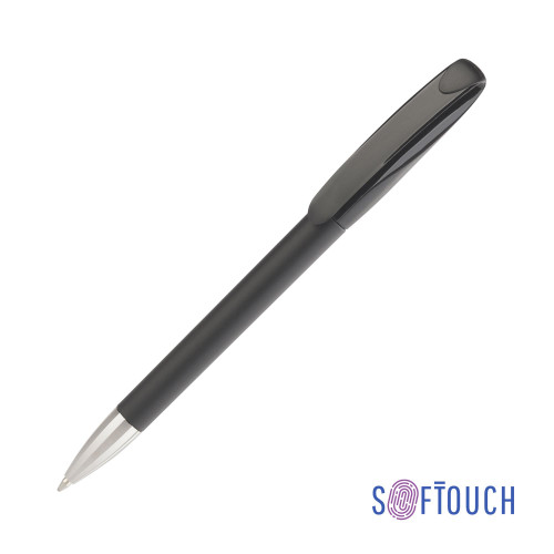 Ручка шариковая BOA SOFTTOUCH M, покрытие soft touch, цвет черный