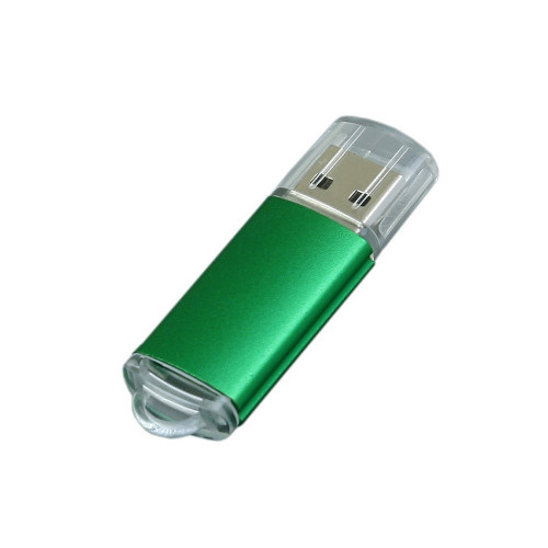 USB 2.0- флешка на 16 Гб с прозрачным колпачком