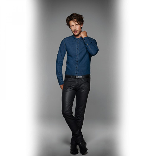 Рубашка  мужская DNM Vision/men, цвет джинсовый