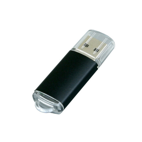 USB 2.0- флешка на 8 Гб с прозрачным колпачком