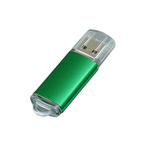 USB 2.0- флешка на 32 Гб с прозрачным колпачком