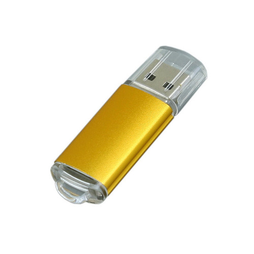 USB 2.0- флешка на 64 Гб с прозрачным колпачком