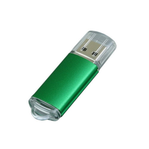 USB 2.0- флешка на 64 Гб с прозрачным колпачком